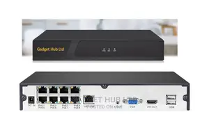 CCTV Poe Nvr 8 Channel, Supports 2mp, 3mp, 5mp Cameras