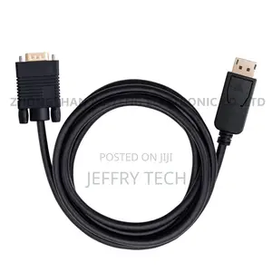 DP Displayport to VGA Cable 1080P Thunderbolt for Macbook
