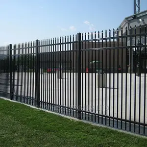 Courtyard Galvanized Decorative Iron Palisade Fence