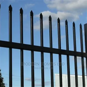 Courtyard Galvanized Decorative Iron Palisade Fence