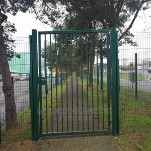 Modern Design Single Galvanized Fence Gate for Home/Garden
