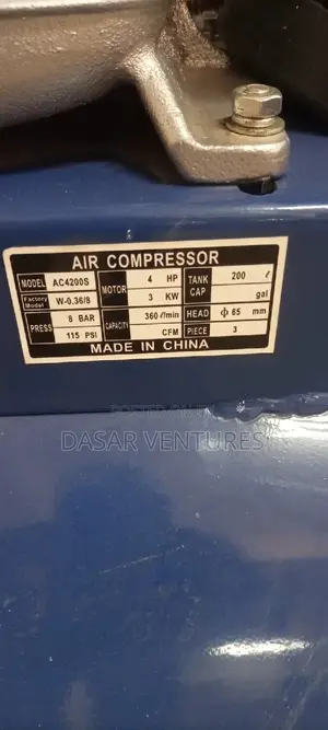 Air Compressor 200l Three Phase