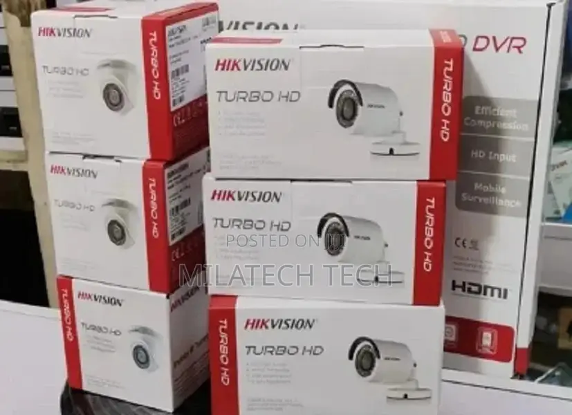 Accepted Quality 6 CCTV Cameras Complete System Kit