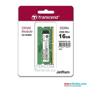 Transcend Laptop RAM DDR4 16GB 2666