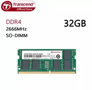 Transcend Laptop RAM DDR4 32GB 2666