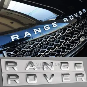 Chrome Lettering for Range Rover