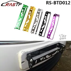 Universal Aluminum Adjustable Rotating Number Plate Holder