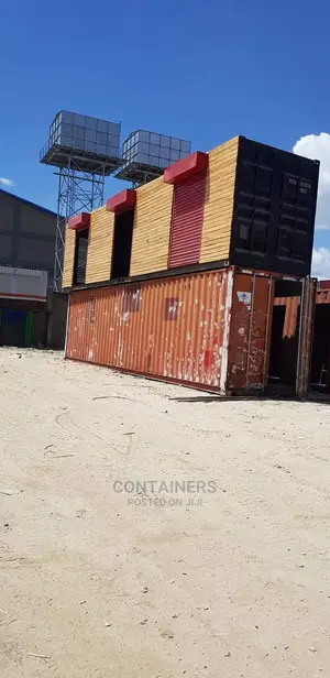 1x40ft Shipping Container Into 3 Shops