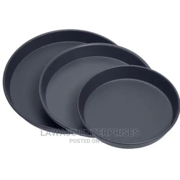 3 Pcs Round Pizza Pan