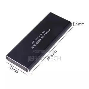 Generic USB 3.0 to NGFF M.2 SSD HDD Aluminum Enclosure Box