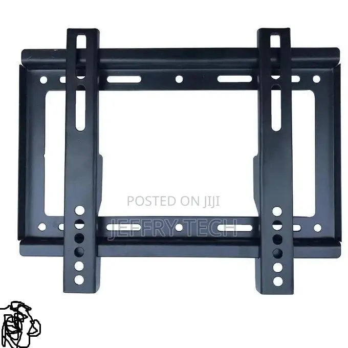 Generic 14"-42" TV Flat Panel Wall Bracket Holder Black