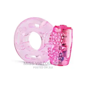 Silicone Rubber Penis Ring Vibrator for Delayed Ejaculation-