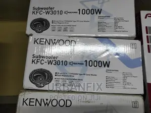Kenwood 1000watts Double Magnet Subwoofer