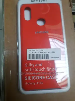 Silicone Case for Samsung Galaxy A10s Blue