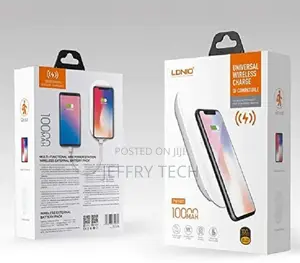 LDNIO Wireless Powerbank 10000 Mah Wireless Charger USB Li-P