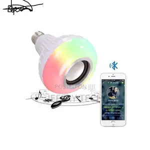 Generic Bluetooth Music LED Bulb Multi Color Speaker