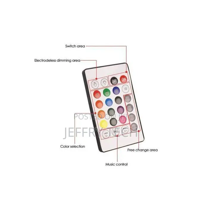 Generic Bluetooth Music LED Bulb Multi Color Speaker