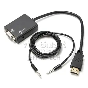HDMI Male to VGA Female Video Converter Adapter Cable for PC