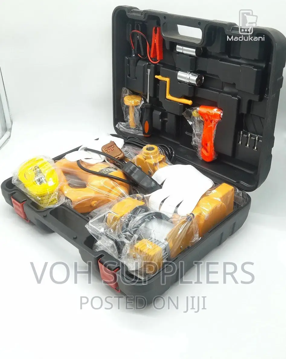 Automatic Electric Jack Package With Impact Wrench