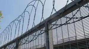 Flat Wrap Razor Top-up For High Security Anti-climb Fences