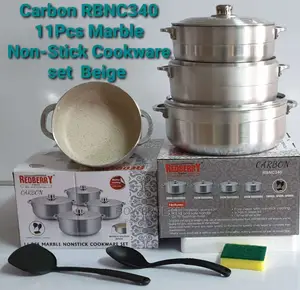 Marble Nonstick Cookware Set-11 Pieces