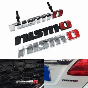 Nismo Letter Car Styling Metal Sticker