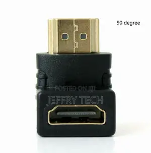 HDMI 270 Degree Right Angle Adapter Gold Plated High Speed H