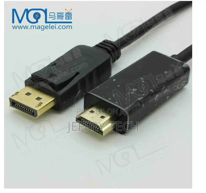 1.8m 1080P Displayport to Hdmi Cable Computer Cable DP Male