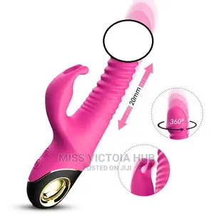 Double Head Clitoral G-Spot Stimulating Dildo Vibrator