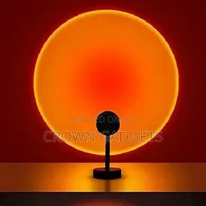 Led Lamp Multiple Colors Available Sunset Lamp Projector Ho