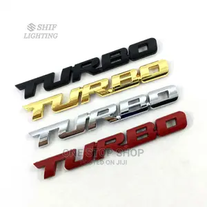 3D TURBO Emblem Styling Sticker