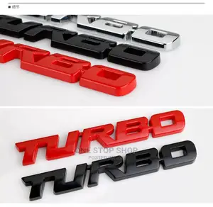 TURBO Car Sticker Badge