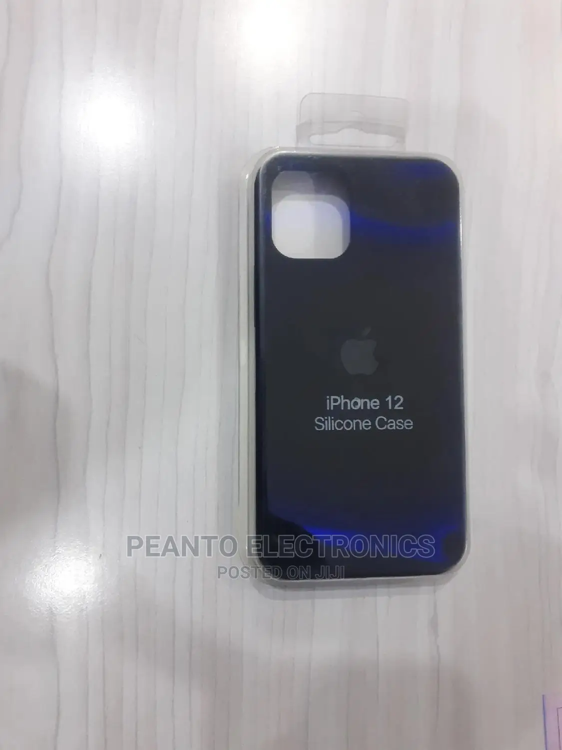 Silicone Case for iPhone 12 Black
