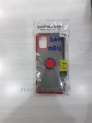 Phone Case for Samsung M31s Red/Clear