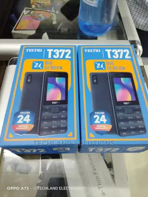 New Tecno T372 4 MB Black