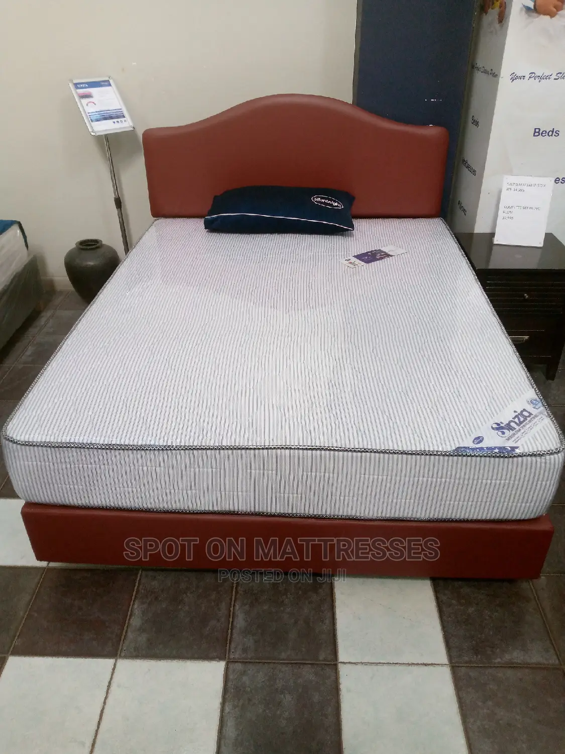 Complete Bedset (5by6) Spring Mattress