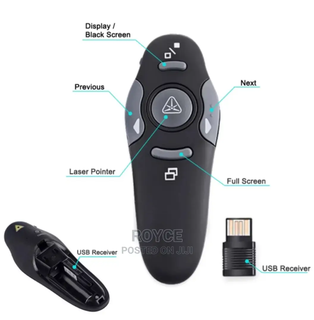 Wireless Presenter With Laser Pointer