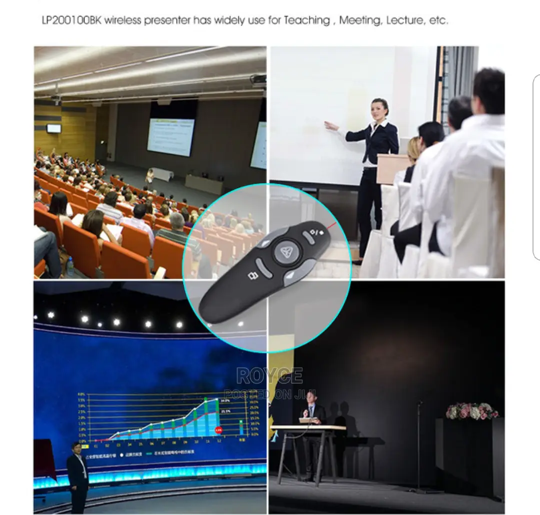 Wireless Presenter With Laser Pointer