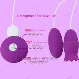 Vibrating Remote Jump Egg Bullet Vibrator