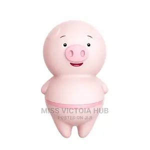 Electric Pink Pig Nipple, Clitoris Vibrator and Sucker