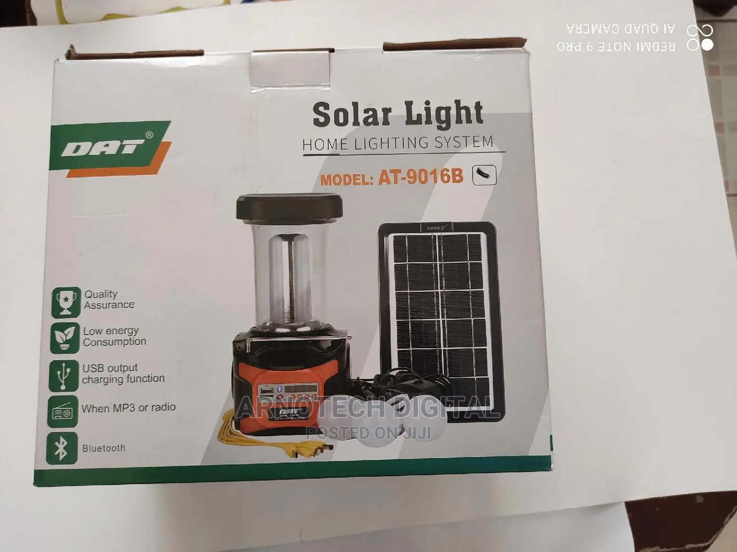 Portable Home Lighting System_ Dat 9016b