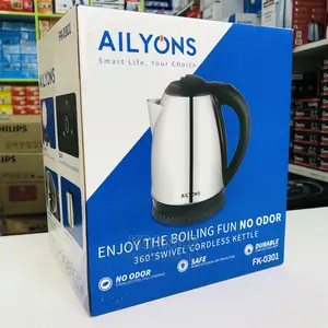 AILYONS FK-0301 1.8L Stainless Steel Electric Kettle