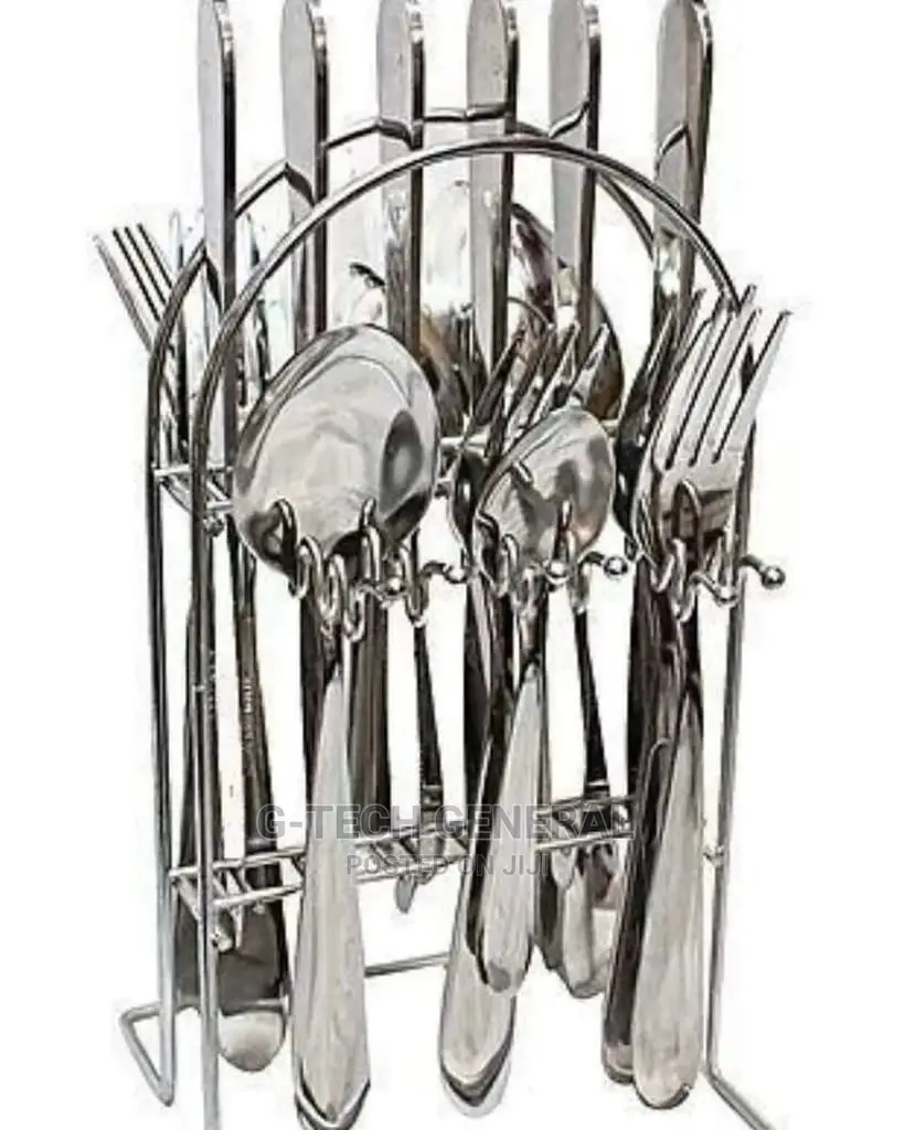 Generic 24pcs Stainless Steel Cutlery Set