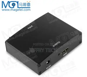Mini Size 5.1gbps 1080P Hign Resolution VGA to HDMI Converte