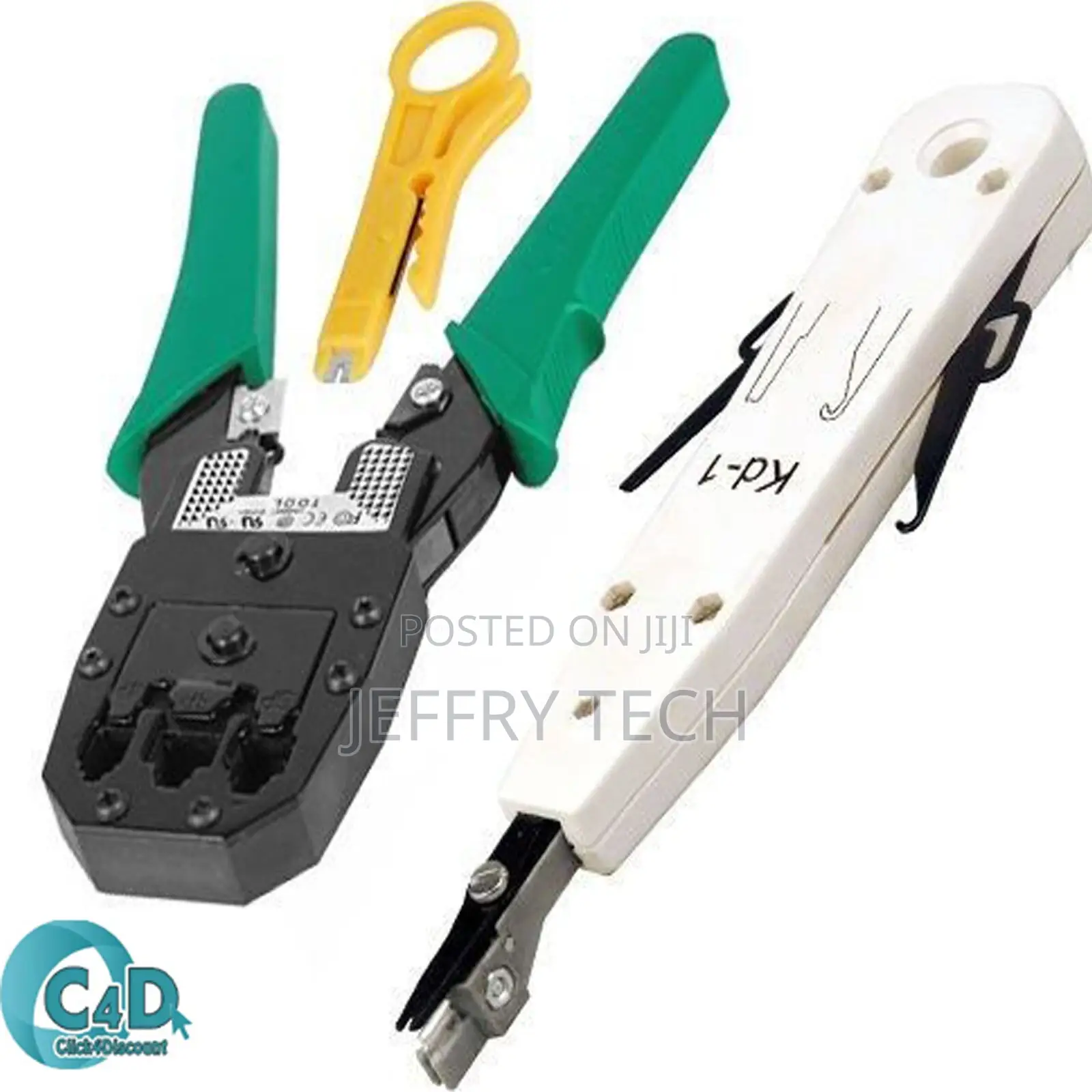RJ45 Cat6 Network LAN Cable Crimper Stripper Punch Down Tool