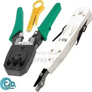 RJ45 Cat6 Network LAN Cable Crimper Stripper Punch Down Tool