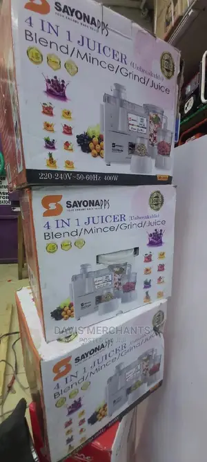Sayona Juicer Blender/Mincer Machine