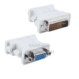DVI DVI-I 24+5 Male to HD 15 Pin VGA SVGA Female Video Card