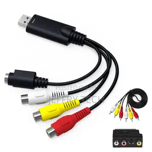 4-Channel PVC/ABS S-Video / CVBS USB 2.0 Video Capture Card