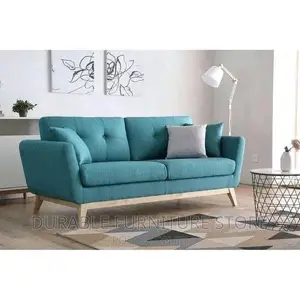 Modern 3seater Sofa With a Wooden Structure